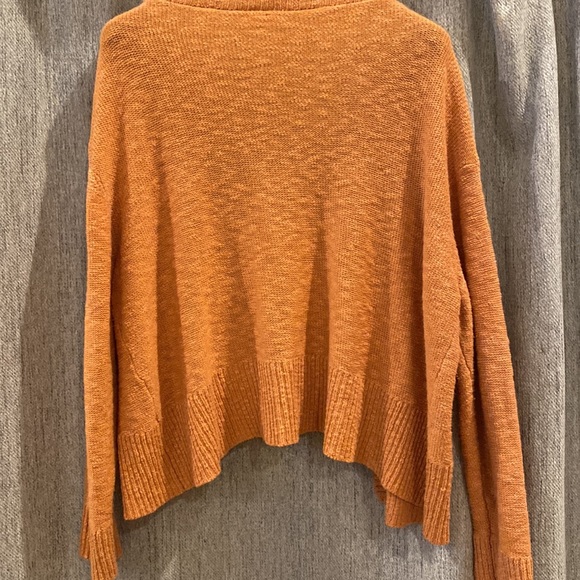 A.N.A. Orange open front sweater - size L - Picture 4 of 4